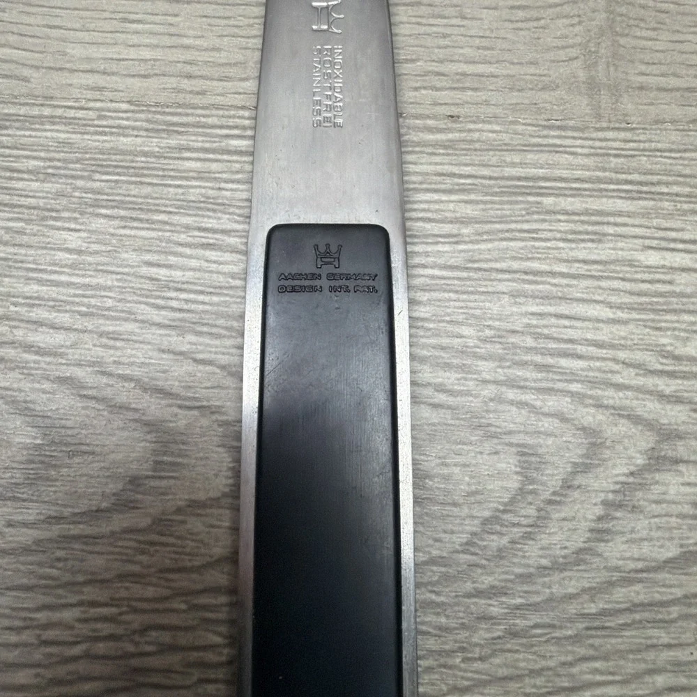 Vintage Aachen Germany Design Stainless Steel Letter Openers With‎ Leather Case